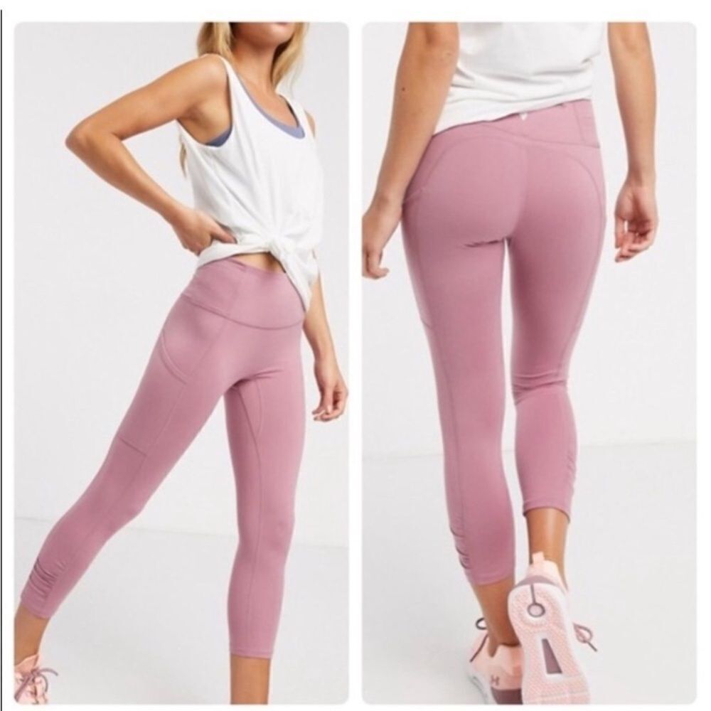 Free People Movement Tibetan Rose Out of Your League Leggings Sz XS NWT